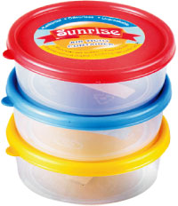 3 Pc Air Tight Containers